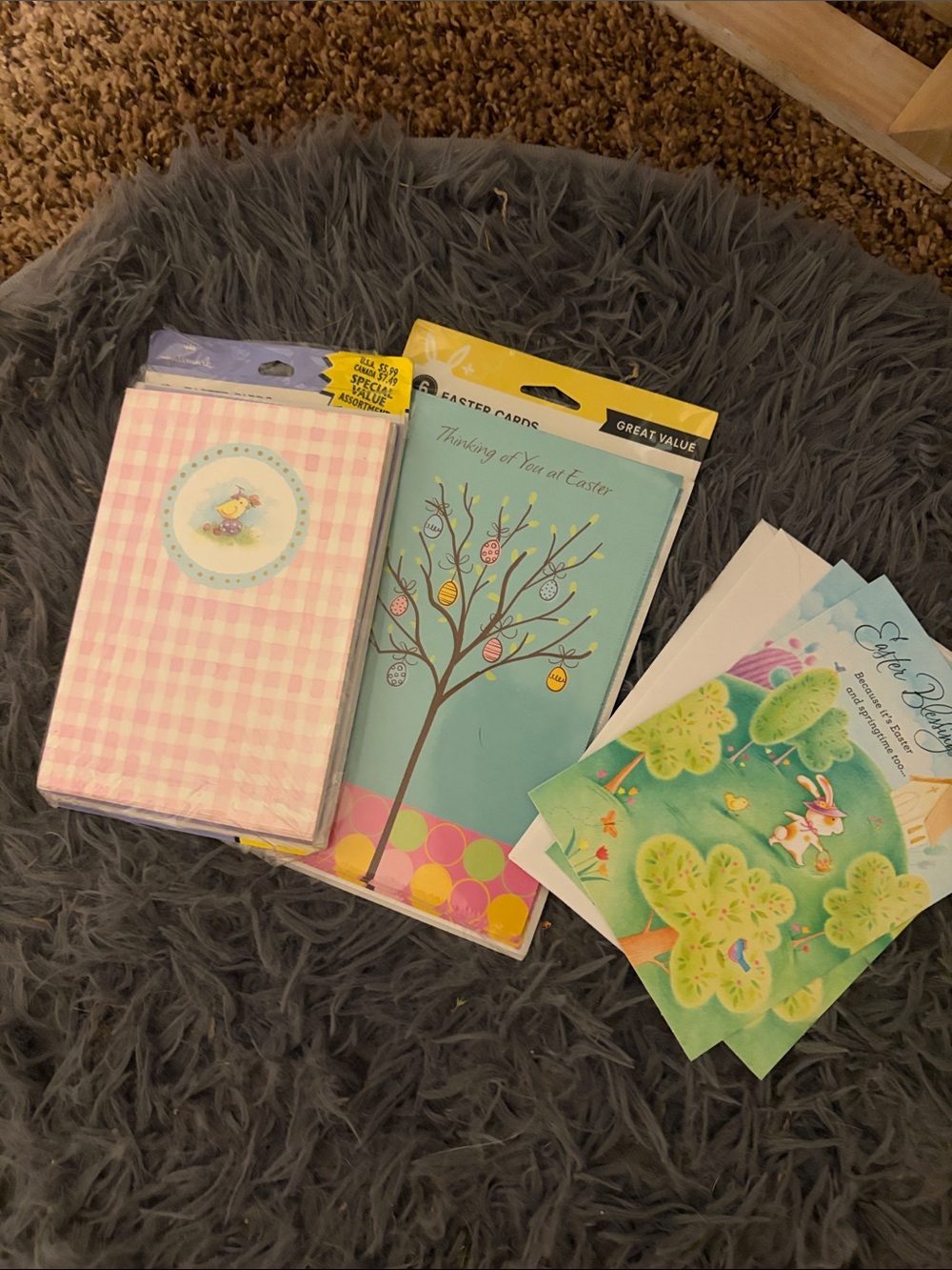 Assorted Easter cards/20 in all w/envelopes